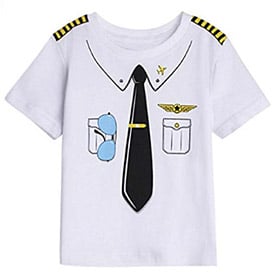 Disfraz de piloto para bebé