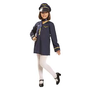 Disfraz de piloto para niña