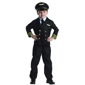 Traje de piloto de avión