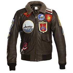 chaqueta de piloto aviador