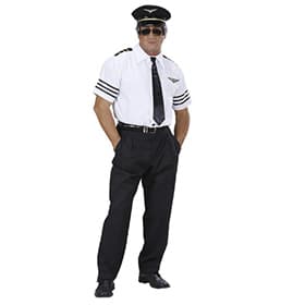 Disfraz de piloto para hombre
