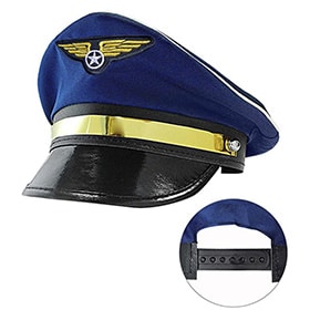 gorra de piloto ajustable