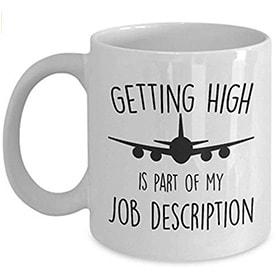 taza de regalo de aviacion