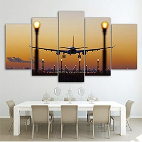 panel decorativo avion