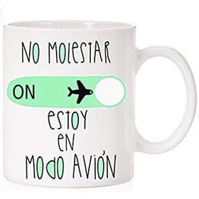 Taza con frase divertida